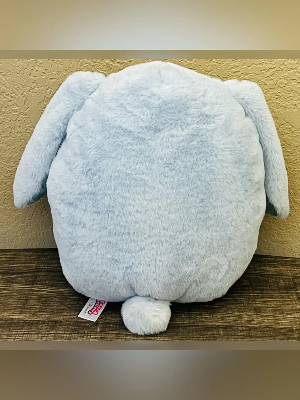Squishmallows Bastian the Winking Blue Bunny FuzzAMallow Plush Toy